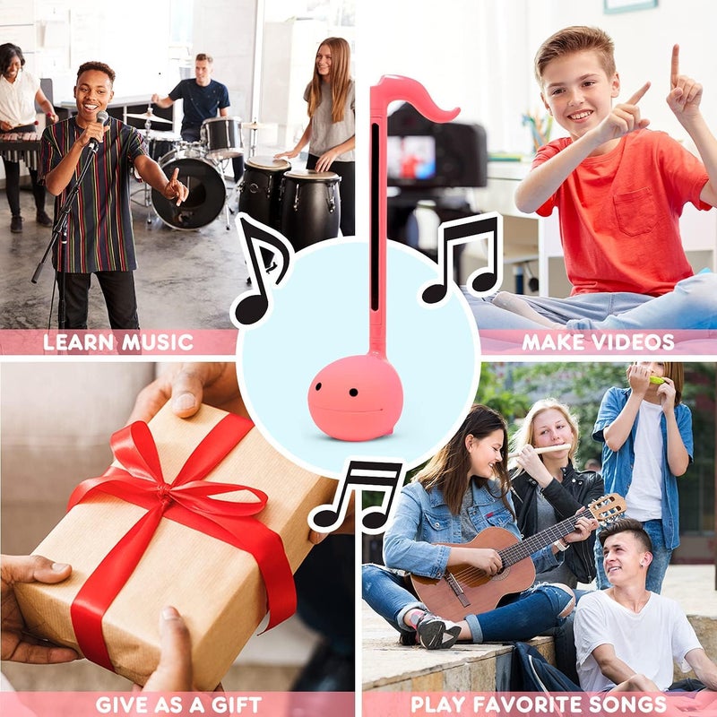 Otamatone Classic [English Edition] Hot Pink Japanese Electronic Musical Instrument Portable Synthesizer from Japan Maywa Denki for Children and Adults Gift - Image 5